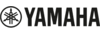 Logo Yamaha en noir avec texte et emblème à gauche. Fond transparent. Marque reconnue dans la musique et les véhicules motorisés.