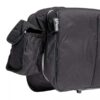 Sac de transport noir Stagg pour percussions, avec poche latérale et fermeture éclair robuste, idéal pour musiciens.