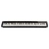 Piano numérique noir 88 touches avec boutons de commande en façade. Instrument de musique idéal pour les pianistes débutants et experts.